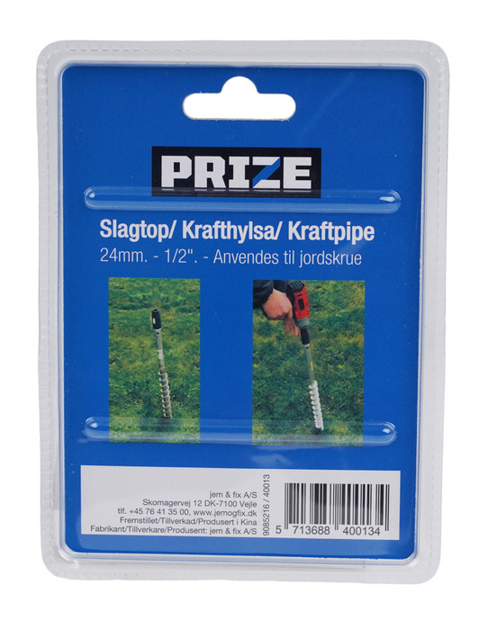 Slagtop til jordspyd 24 mm - PRIZE®